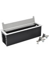 Legrand Мебелна кутия празна, с основа за модули, 385x130mm, цвят АЛУМИНИЙ Incara Top Access  - 654873 - 5