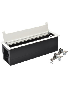Legrand Мебелна кутия празна, с основа за модули, 385x130mm, цвят БЯЛ Incara Top Access - 654874 - Цена | LEDs4economy 2