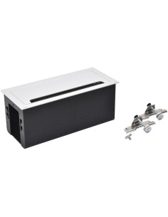 Legrand Мебелна кутия празна, с основа за модули, 295x130mm, цвят АЛУМИНИЙ Incara Top Access - 654870 - Цена | LEDs4economy 2