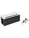 Legrand Мебелна кутия празна, с основа за модули, 295x130mm, цвят АЛУМИНИЙ Incara Top Access  - 654870 - 2