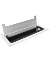 Legrand Мебелна кутия празна, с основа за модули, 295x130mm, цвят АЛУМИНИЙ Incara Top Access  - 654870 - 5