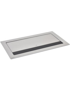 Legrand Мебелна кутия с 3х Шуко и USB тип A+C, кабел 2m, 303x171mm, цвят ЧЕРЕН МЕТАЛ, Incara Flip-Up - 654854 - Цена | LEDs4econ