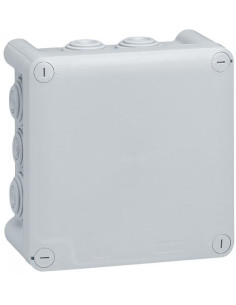 Legrand Разклонителна кутия открит монтаж 130x130x74мм IP55 цвят Сив Plexo - 092032 - Цена | LEDs4economy