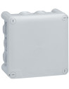 Legrand Разклонителна кутия открит монтаж 130x130x74мм IP55 цвят Сив Plexo - 092032 - Цена | LEDs4economy