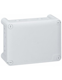 Legrand Разклонителна кутия открит монтаж 180x140x86мм гладка IP55 цвят Сив Plexo - 092054 - Цена | LEDs4economy