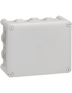 Legrand Разклонителна кутия открит монтаж 155x110x74мм IP55 цвят Сив Plexo - 092042 - Цена | LEDs4economy