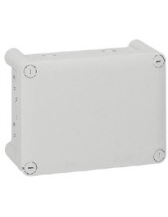 Legrand Разклонителна кутия открит монтаж 220x170x86мм без отвори IP55 цвят Сив Plexo - 092064 - Цена | LEDs4economy