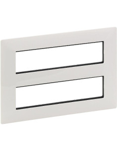 Legrand Рамка 2х4x2 модула хоризонтална цвят Бял Valena Life - 752146 - Цена | LEDs4economy