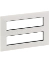 Legrand Рамка 2х4x2 модула хоризонтална цвят Бял Valena Life - 752146 - Цена | LEDs4economy