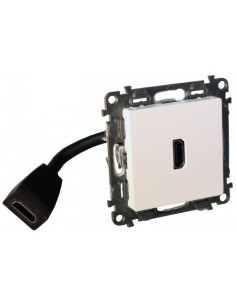 Legrand Розетка HDMI с кабел 15см цвят бял Valena Life - 753175 - Цена | LEDs4economy