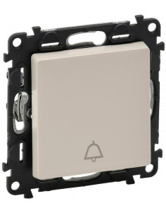 Legrand Бутон NO/NC със символ звънец цвят крем Valena Life - 752215 - Цена | LEDs4economy