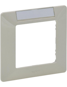 Legrand Рамка 1х с държач за етикети цвят Крем Valena Life - 754051 - Цена | LEDs4economy
