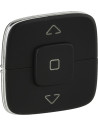 Legrand Лицев панел за ключ/бутон за щори цвят Черен Valena Allure - 755148 - Цена | LEDs4economy