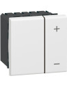 Legrand Димер бутонен 0-10V 40-600VA (изисква неутрала) 2 мод. Mosaic - 078404 - Цена | LEDs4economy