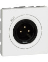 Legrand Розетка за тонколони XLR 3 пина Male цвят бял Mosaic - 078756 - Цена | LEDs4economy