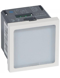 Legrand Сигнална лампа 0.2 и 1W нива на мошност 230V 2 мод. цвят син Mosaic - 078521 - Цена | LEDs4economy