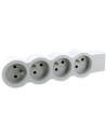 Legrand Разклонител БЯЛ 4x френски стандарт без кабел Standard NEW  - 049497