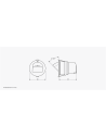 Legrand Датчик за присъствие PIR, за вграждане в таван, 90°, обхват 24m @ h2,8m, IP40, EBDRC-PRM, CP Electronics - CP111000 - 2