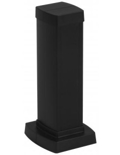 Legrand Мини колона с 1 отделение, двустранна, 0.30м, алум. конструкция, PVC капаци, черна Snap-On - 653002 - Цена | LEDs4econom