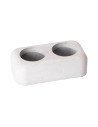 Legrand 654934 Декоративна рамка за 2xSchuko Incara Electr'On, бетон,  - 654934