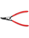 Knipex Зегер клещи под ъгъл 45°, полирани, Ø19-60мм, червена ръкохватка 185мм, с отваряща пружина,  - K4631A22 - 4