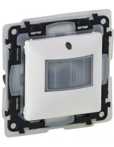 Legrand Датчик за движение PIR, 120°, обхват 8m @ h1.2m, LED ≤ 100W, IP44, без неутрала, цвят бял Valena Life - 752177A - Цена |