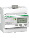 SE Трифазен електромер за ДИРЕКТНО мерене на ел. енергия Acti 9 iEM, Modbus, до 4 тарифи, за DIN монтаж 5 мод, 63A, MID - A9MEM 