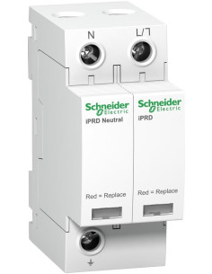 SE Катоден отводител тип 2 Acti 9 iPRD65r 65kA 350V 1P+N с индикация - A9L65501 - Цена | LEDs4economy