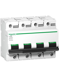 SE Автоматичен прекъсвач Acti 9 C120N 4P 100A крива C 10kA 6 мод. - A9N18374 - Цена | LEDs4economy