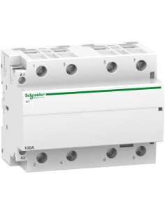 SE Модулен контактор Acti 9 iCT 100A 4NO 230…240Vac 6 мод. - A9C20884 - Цена | LEDs4economy