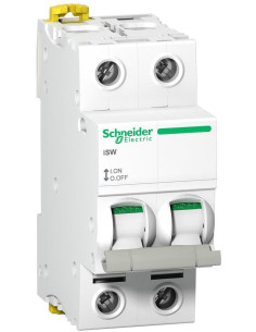 SE Товаров прекъсвач /шалтер/ Acti 9 iSW 2P 40A 415V 2 мод. - A9S65240 - Цена | LEDs4economy