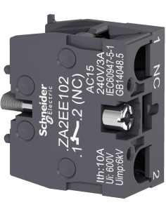 SE Контактен блок 1NC винтови клеми XA2 - ZA2EE102 - Цена | LEDs4economy