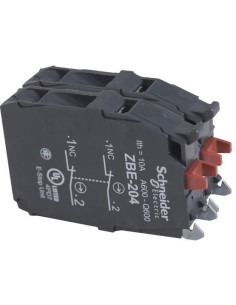SE Контактен блок 2NC винтови клеми Ø22mm - ZBE204 - Цена | LEDs4economy