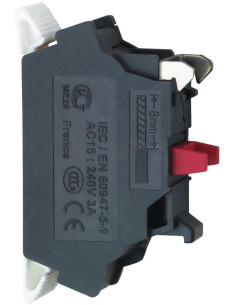 SE Контактен блок 1NC автоматични клеми Ø22mm - ZBE1025 - Цена | LEDs4economy