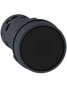 SE Бутон монолитен черен 1NO Ø22mm XB7 - XB7NA21 - Цена | LEDs4economy