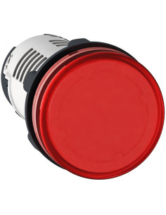 SE Сигнална лампа LED монолитна червена 230...240Vac Ø22mm XB7 - XB7EV04MP - Цена | LEDs4economy
