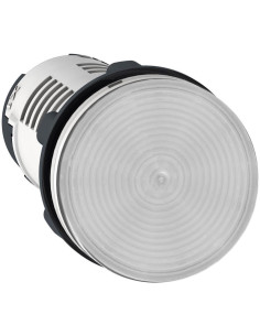 SE Сигнална лампа LED монолитна бяла 24Vac/dc Ø22mm XB7 - XB7EV07BP - Цена | LEDs4economy