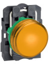 SE Сигнална лампа LED сглобена оранжева 24Vac/dc Ø22mm XB5 - XB5AVB5 - Цена | LEDs4economy