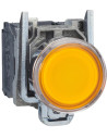 SE Бутон сглобен оранжев 1NO-1NC светещ 24Vac/dc Ø22mm XB4 - XB4BW35B5 - Цена | LEDs4economy