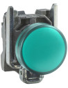 SE Сигнална лампа LED сглобена зелена 230...240Vac Ø22mm XB4 - XB4BVM3 - Цена | LEDs4economy