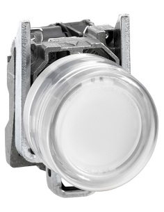 SE Бутон сглобен бял 1NO светещ 230...240Vac Ø22mm ATEX XB4 - XB4BP183M5EX - Цена | LEDs4economy