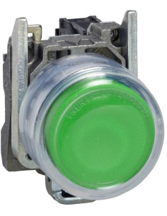 SE Бутон сглобен зелен 1NO със защитно капаче Ø22mm XB4 - XB4BP31 - Цена | LEDs4economy