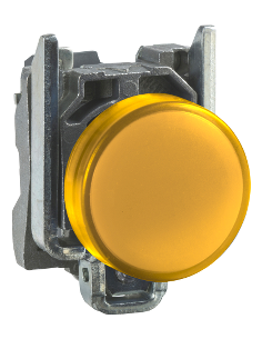 SE Сигнална лампа LED сглобена жълта 24Vac/dc Ø22mm XB4 - XB4BVB5 - Цена | LEDs4economy