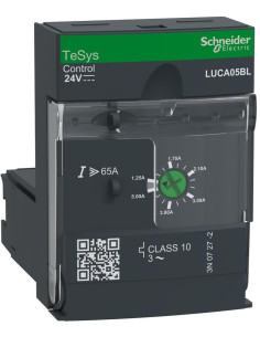 SE Моторен пускател TeSys U 3P 1.5kW (12A AC-3) с термична защита 1.25…5A 24V DC - LUCA05BL - Цена | LEDs4economy