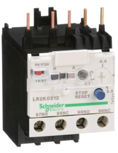 SE Термична защита TeSys K 3.7...5.5A 1NO-1NC - LR2K0312 - Цена | LEDs4economy