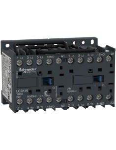 SE Контактор реверсивен TeSys K 3P 7.5kW (16A AC-3) 1NO 230V 50/60Hz - LC2K1610P7 - Цена | LEDs4economy