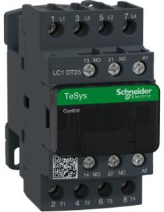 SE Контактор TeSys D 4P 4NO (25A AC-1) 220V 50/60Hz - LC1DT25M7 - Цена | LEDs4economy