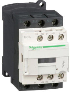 SE Контактор TeSys D 3P 7.5kW (18A AC-3) 1NO-1NC 24V DC - LC1D18BD - Цена | LEDs4economy