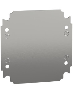 SE Монтажна плоча метална плътна 200x200мм - NSYMM22 - Цена | LEDs4economy