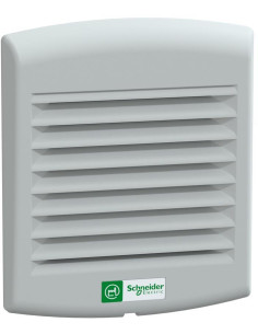 SE Вентилатор 38m3 / h 230V с отвор 92x92mm с жалузи и филтър G2 IP54 ClimaSys CV - NSYCVF38M230PF - Цена | LEDs4economy